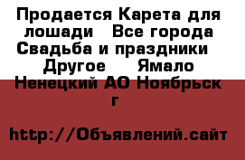 Продается Карета для лошади - Все города Свадьба и праздники » Другое   . Ямало-Ненецкий АО,Ноябрьск г.